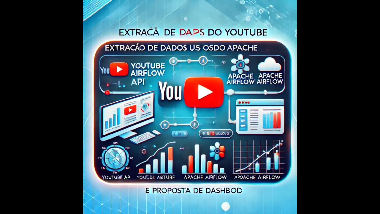 Extração de Dados da API do YouTube com Apache Airflow e Dashboard (Terceira Versão)